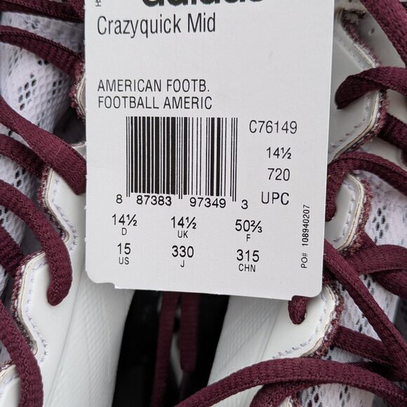 Adidas Crazyquick Football Cleats - Picture 3 of 3